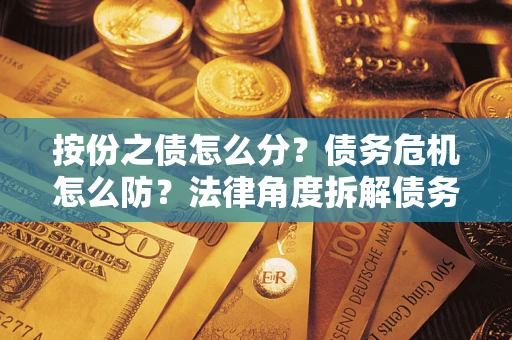 北京按份之债怎么分？债务危机怎么防？法律角度拆解债务分配与风险自保指南