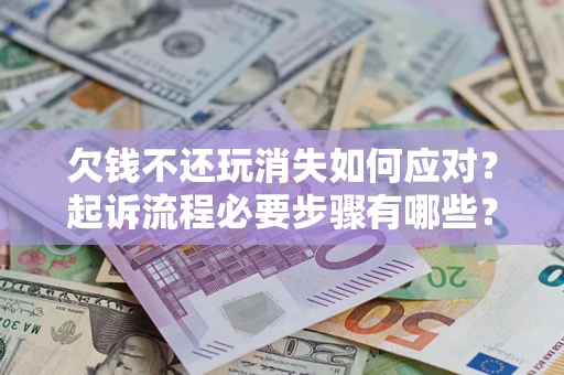 北京欠钱不还玩消失如何应对？起诉流程必要步骤有哪些？
